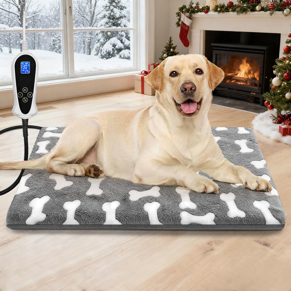 Bestio dog heating pad surface delivers cozy warmth for pets.