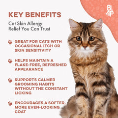BestLife4Pets cat coat gloss after relief shows healthier fur shine