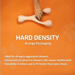 BetterBone splinter-resistant surface depicts tiny safe flakes for moderate consumption.