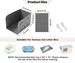 Beveetio removable mat for easy deep cleaning and odor control.