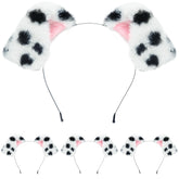Beviliu Dalmatian ears headband for playful cosplay and party looks.