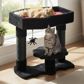 BEWISHOME coffin-bed-nook offers private lounging and calm naps for cats
