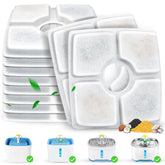 Beyolike 10-pack cat fountain filters ready for quick replacement and fresh water