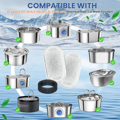 Beyolike activated carbon filter close-up shows multi-layer filtration.