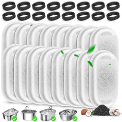 Beyolike cat water fountain filters pack ensures clean hydration for pets.