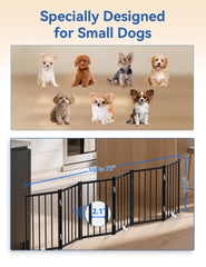 BFNN 16.5-inch gate height enables easy step-over for adults
