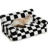 BFPETHOME cat couch front view showing cozy nap-ready design