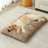 BFPETHOME dog bed fluffy plush surface provides cozy comfort for dogs.