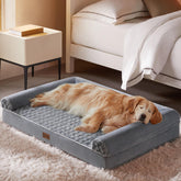 BFPETHOME orthopedic-egg-crate-foam close-up shows joint support for dogs during rest