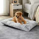 BFPETHOME dog bed plush surface delivers cozy comfort for calm naps.