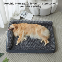 BFPETHOME L-shaped design with head and neck support for resting comfort