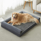BFPETHOME orthopedic dog bed with egg crate foam supports joints and muscles
