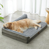 BFPETHOME orthopedic dog bed foam closeup highlighting joint support for large dogs.