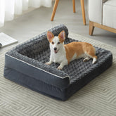 BFPETHOME orthopedic dog bed with large foam supports joints for aging dogs