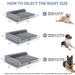 BFPETHOME orthopedic dog bed waterproof layer closeup demonstrates spill protection