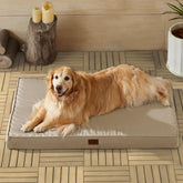 BFPETHOME outdoor dog bed waterproof cover close-up for spill protection and easy cleaning