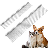 Biaungdo dog grooming comb small size for quick detangling on small pets.