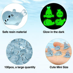 BICHENHWAI glow-seal-pup-style-c is ideal for DIY crafts and decorative projects