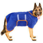 Bienbee dog bathrobe quick-dry fleece dries fur faster after bath