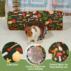 Bienbee guinea pig tunnel washable fabric stays clean after enjoyment.