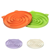 Bifeaw slow feeder bowl with spiral design slows meals for calmer eating