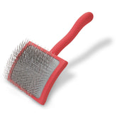 Chris Christensen Big G Slicker Brush head detail enables precise deshedding on double coats