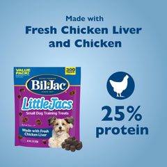 Bil-Jac Little Jacs being used during a puppy training session