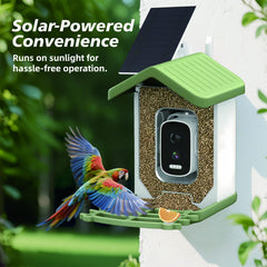 Billber infrared night vision shows nighttime visits with clear detail.