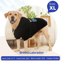 BINGPET Mommy's Boy dog sweater fleece interior — ultra-soft warmth for winter days