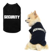 BINGPET security shirt close-up letters print for durable daily wear