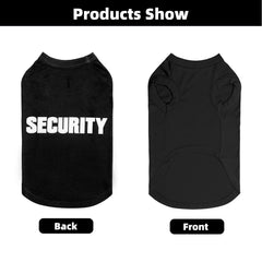 BINGPET security shirt soft cotton material emphasizes breathable, lightweight comfort