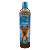 Bio-Groom Bronze Lustre dog shampoo bottle shows brown coat color enhancement