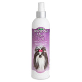 Bio-Groom Mink Oil Dog Conditioner Spray bottle shows deep conditioning for shiny coat