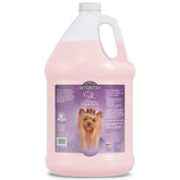 Bio-Groom Silk Creme Rinse bottle close-up showing detangler for easier brushing.