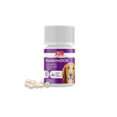 Bio PetActive zinc biotin tablets for skin and coat health.