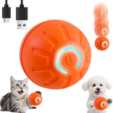BIONEMAGILI motion-activated orange small toy ball keeps cats and small dogs engaged indoors