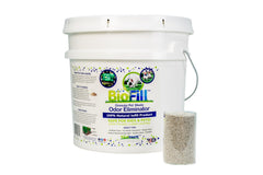 BioTurf pet-safe ingredients shown on label for safe outdoor use
