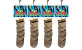 Bird Kabob Original 4 Pack packshot — eco-friendly yucca wood chew toy for parrots, promoting natural chewing instincts.