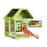 Birdfy smart bird feeder camera hex-warrior design for durable outdoor use.