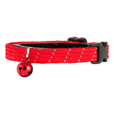 BirdsBeSafe break-away buckle with bell demonstrates safe release for busy households.