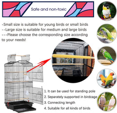 Birheatry sand perch cover diameter-0-78in shows perch compatibility for small birds.