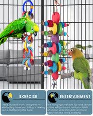 Bissap layered-design chew toy encourages climbing and exploration