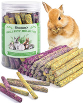 Bissap Rabbit Chew Sticks variety colors offer colorful enrichment for daily chewing