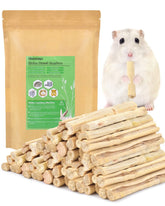 Bissap packaging image shows sealed bamboo chew sticks for freshness.