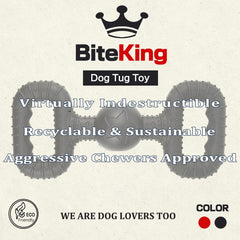 BiteKing toy with aggressive chewers tested for safety and edge-free play.