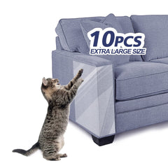 BKVESHI double-sided training tape adheres firmly to deter cat scratching.