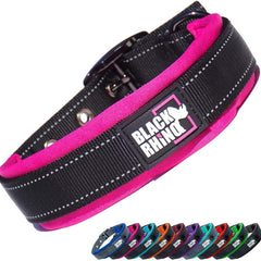 Black Rhino Comfort Collar close-up highlighting ultra-soft neoprene padding.