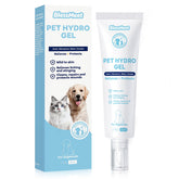 Blessmeet pet wound hydro gel bottle application for targeted care.