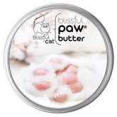 The Blissful Cat Paw Butter close-up on balm tube for quick relief