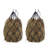 BLOOMOAK hay net for horse 40 inch length, durable nylon reduces waste and supports slow feeding.
